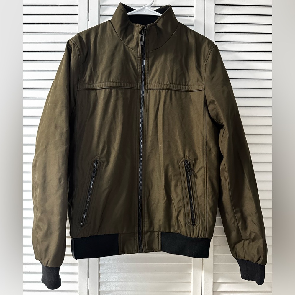 Calvin Klein Olive Green Bomber Jacket